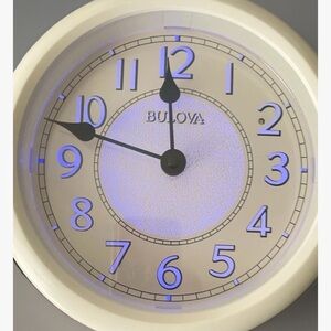 Bulova Blue Tooth Speaker Clock